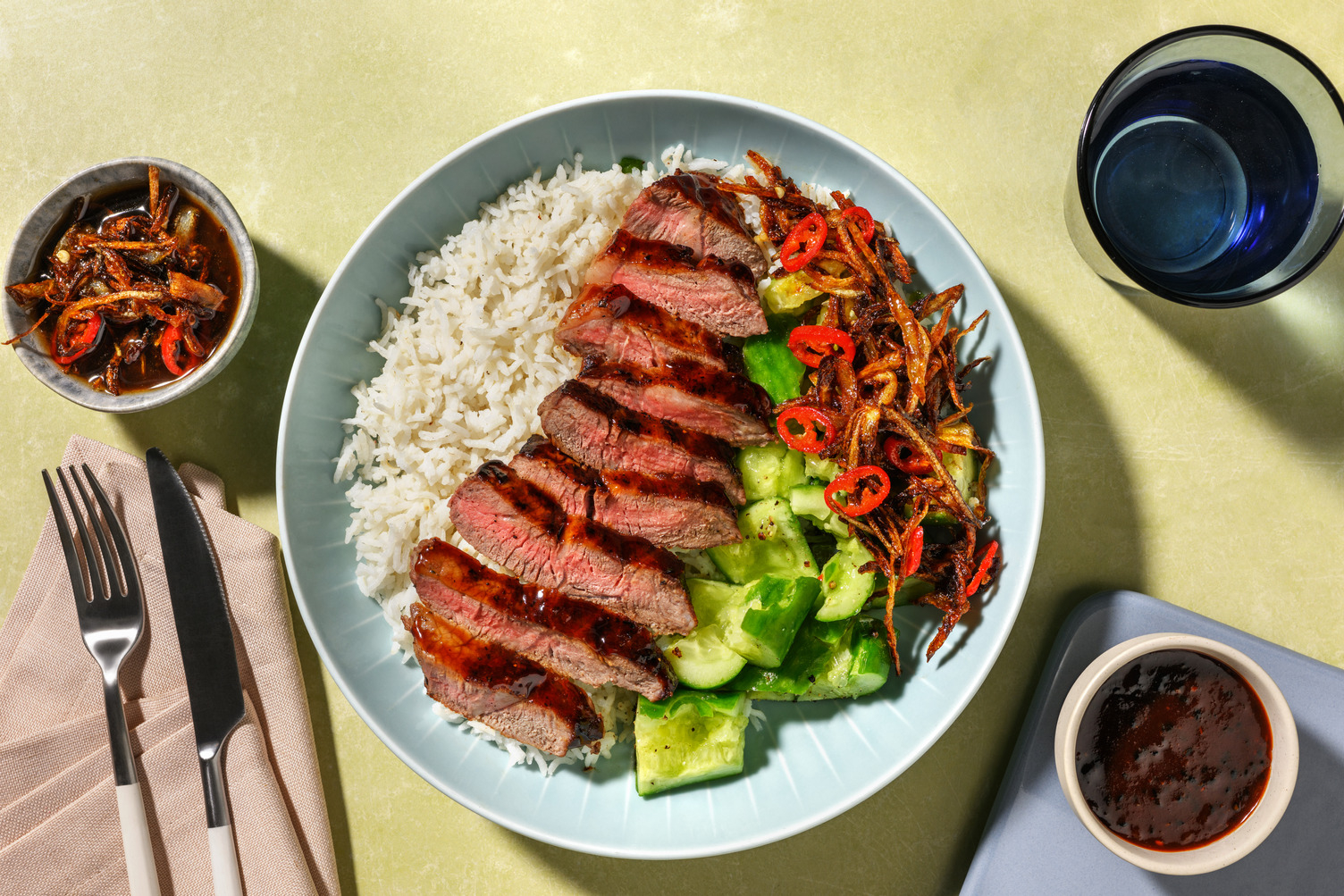 SWICY EXPLOSION! Gochujang, Apricot, Hoisin & Chili Oil