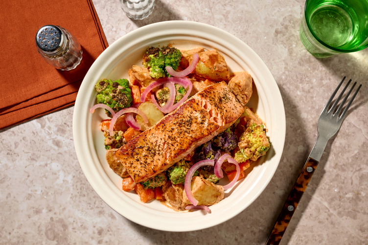 Amarillo Salmon and Potato Salad