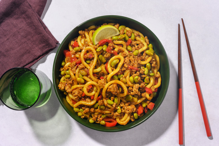 Pork and Thai Spiced Udon