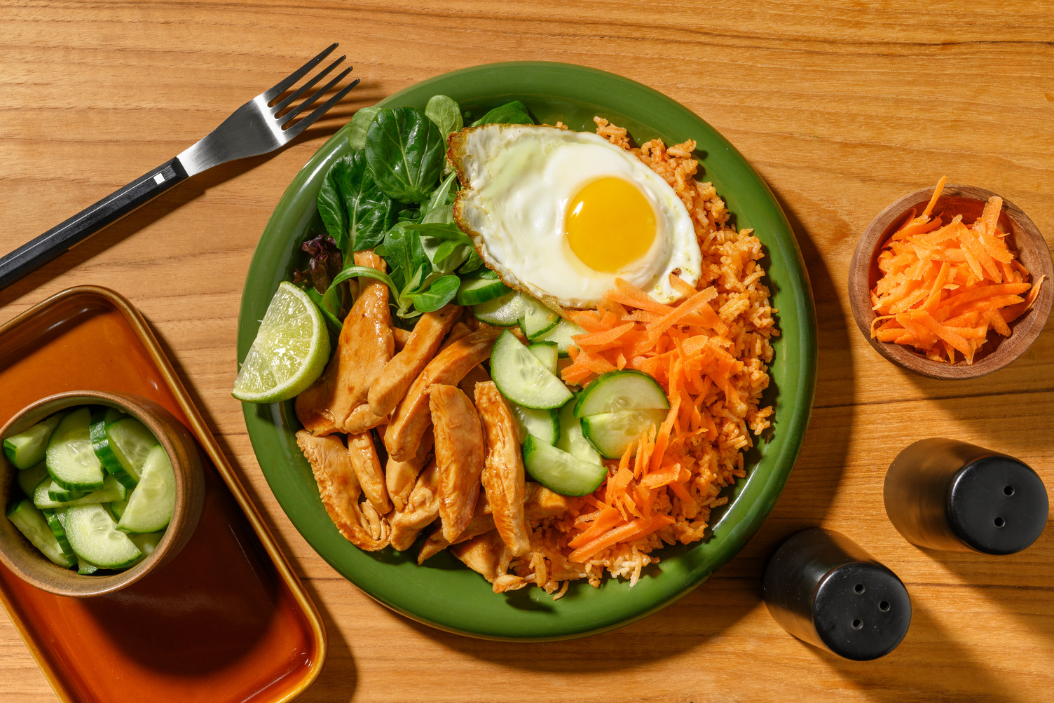 Ga loc lac : poulet à la cambodgienne