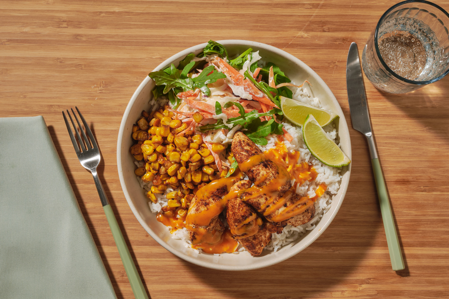 Lime Chicken and Amarillo Fiesta Rice Bowl