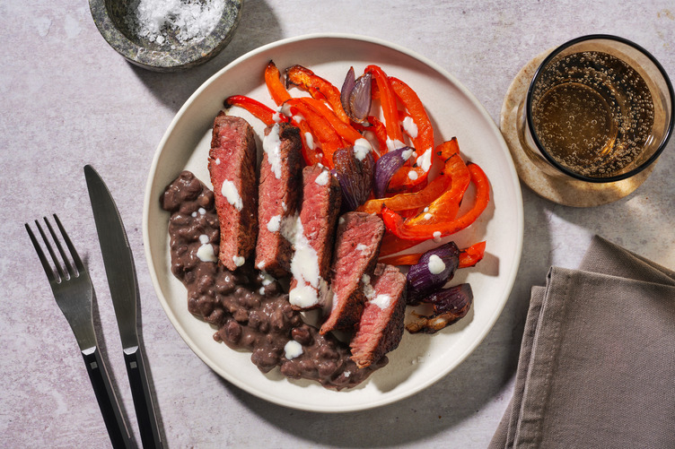 Mexican-inspired Beef and Smoky Black Beans