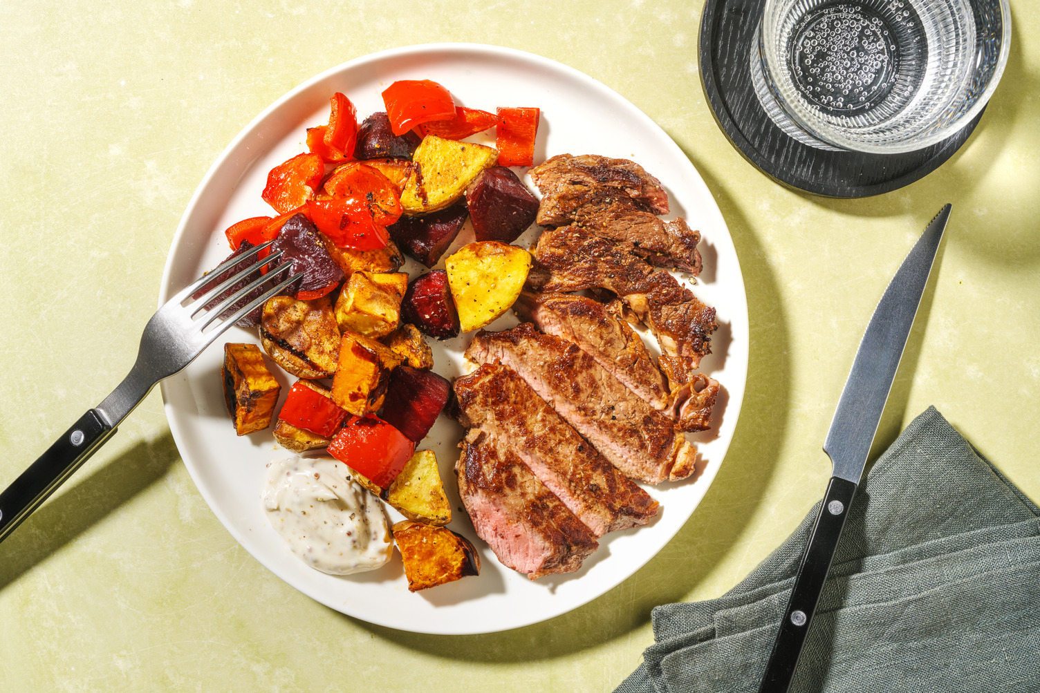 21 Day Aged Rump Steak and Peri Peri Potatoes