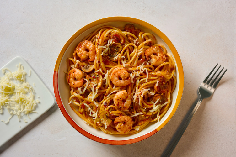 Rich Spiced Prawn Arrabbiata 