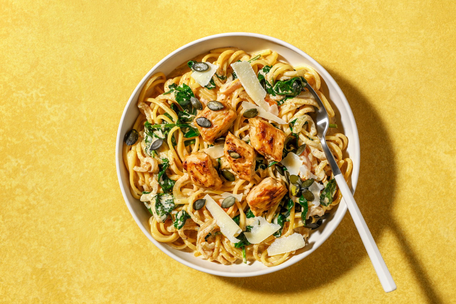 Kjapp vegetarstrimler og linguine