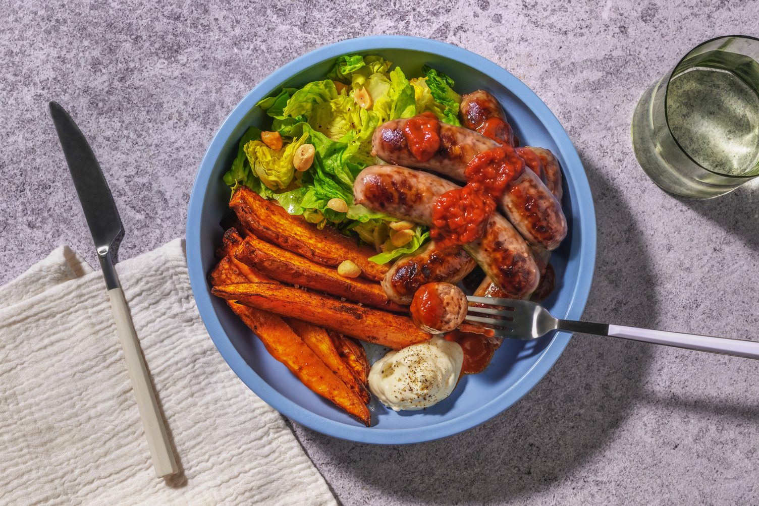 Double Amarillo Chilli Glazed Sausage Bake