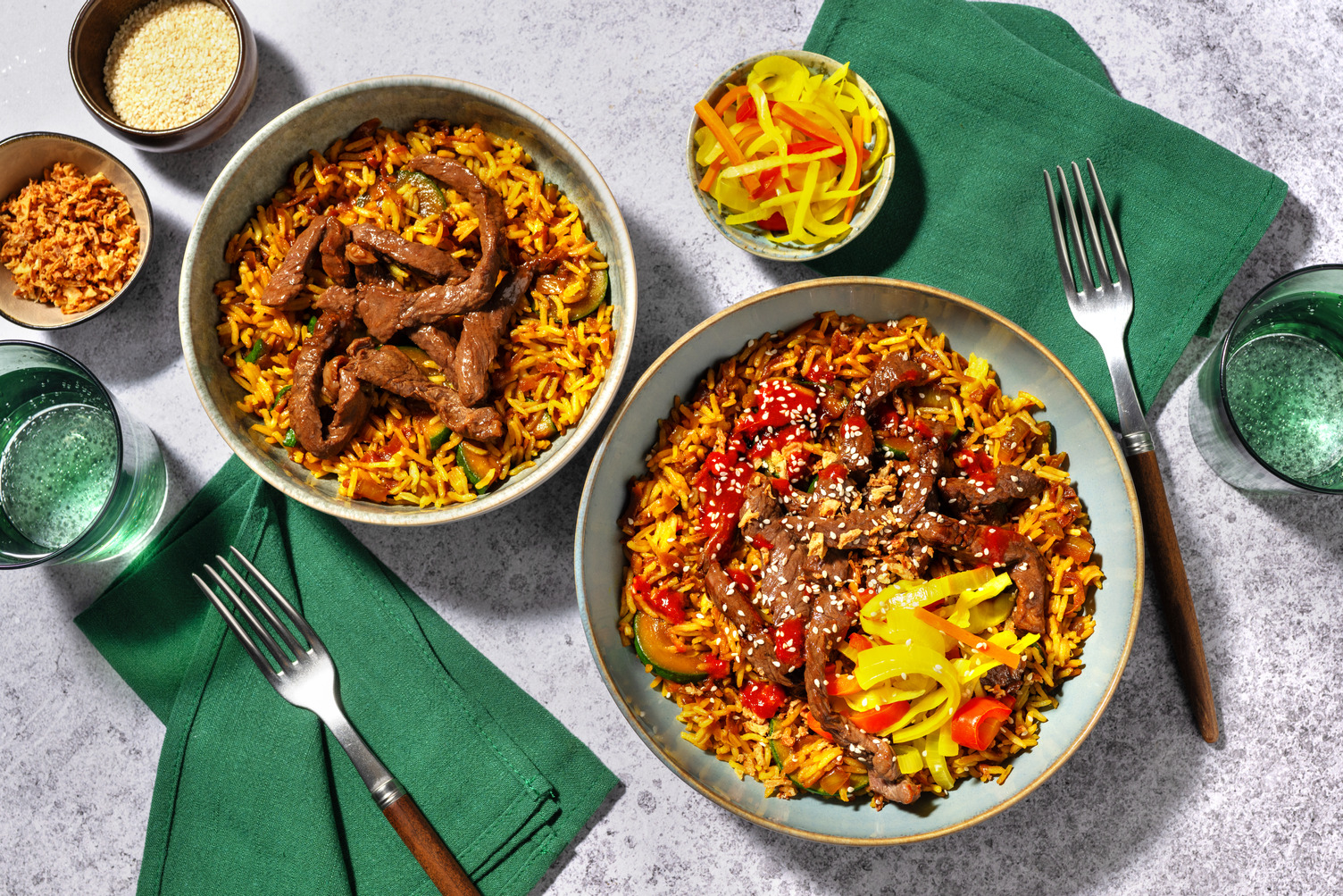 Approuvé par les enfants : Émincés de steak en sauce douce au sésame