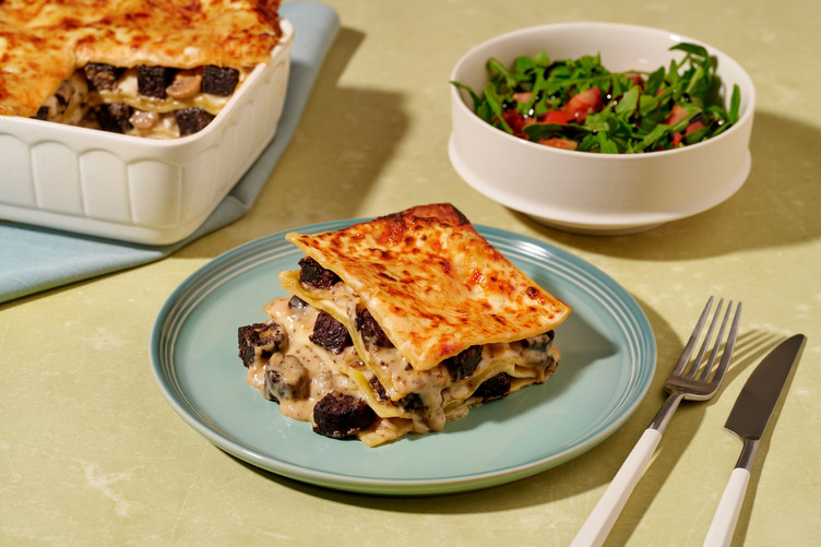 Clonakilty Blackpudding Mushroom Lasagne 