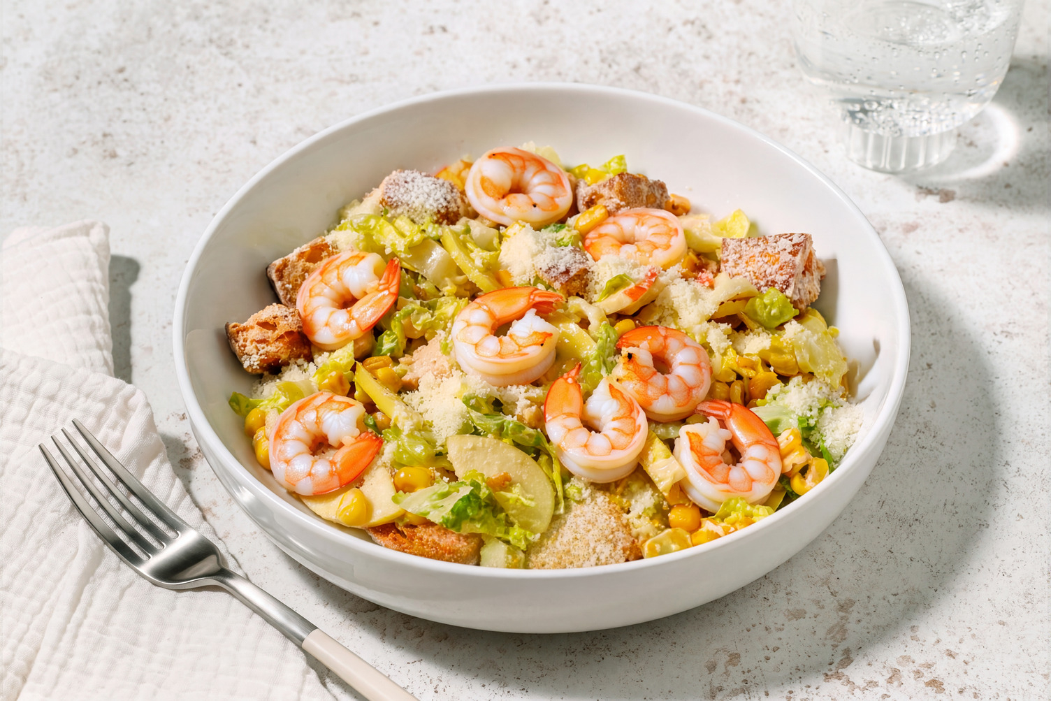 Central American Style Ranch Prawn Salad