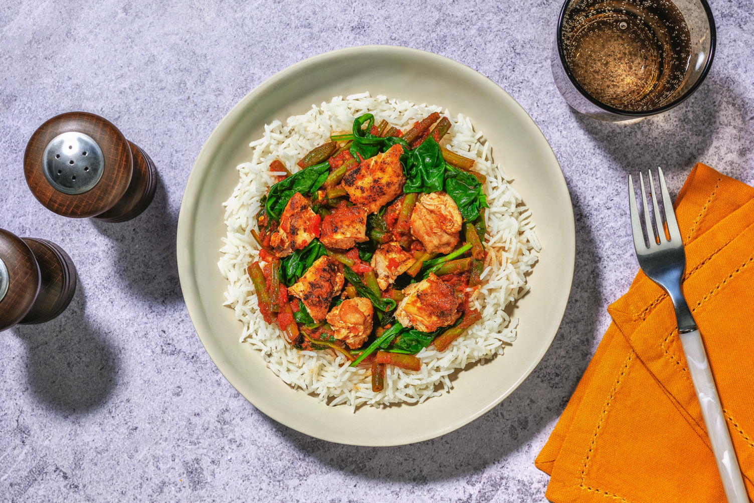 Quick Warming Chettinad Style Chicken Breast Curry