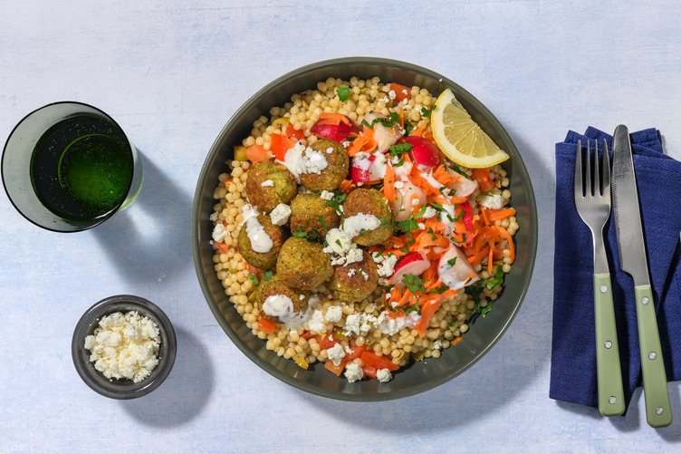 Falafel Salad Bowl with Irish Chicken