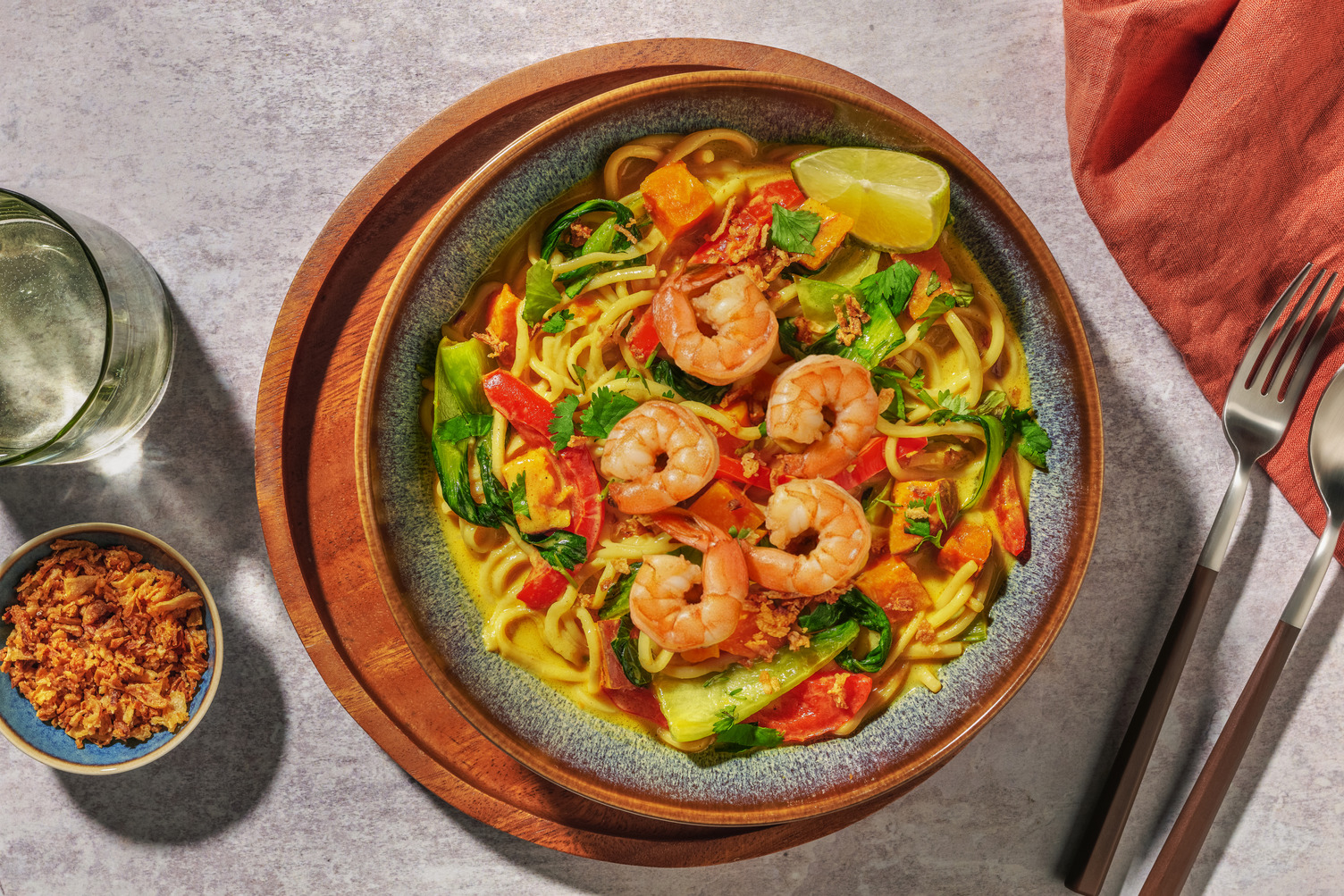 Malaysian Style Prawn Laksa