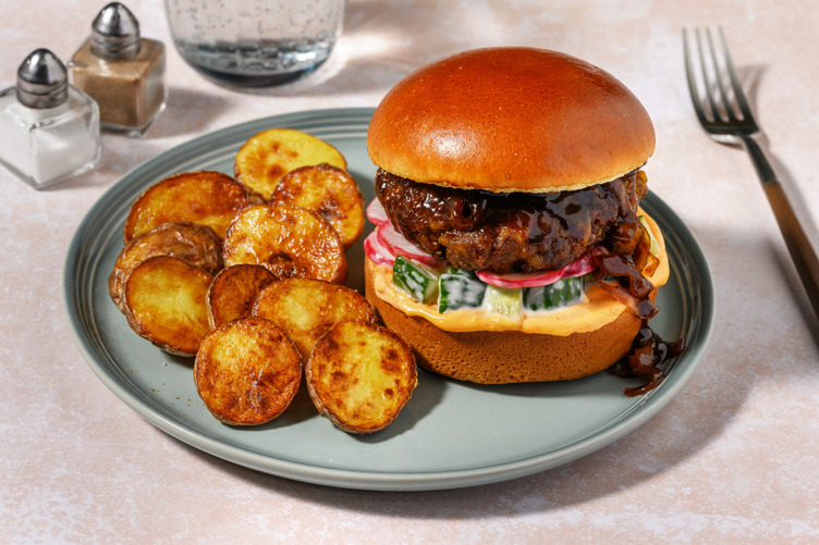 Korean-inspired Bulgogi Turkey Burger 