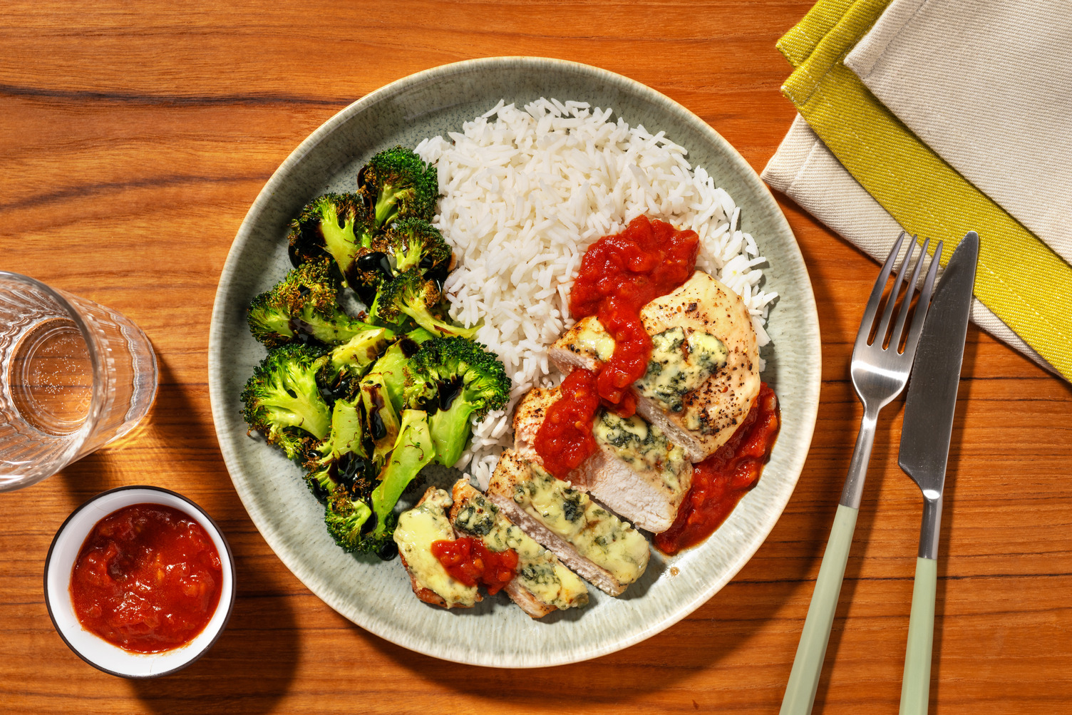 Cashel Blue® Cheese Double Chicken with Ballymaloe Relish