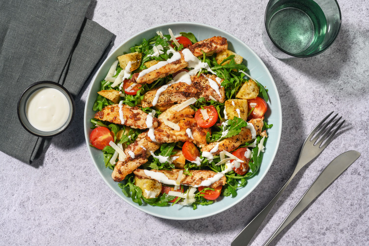Panzanella-inspired Sun-dried Tomato Chicken Salad