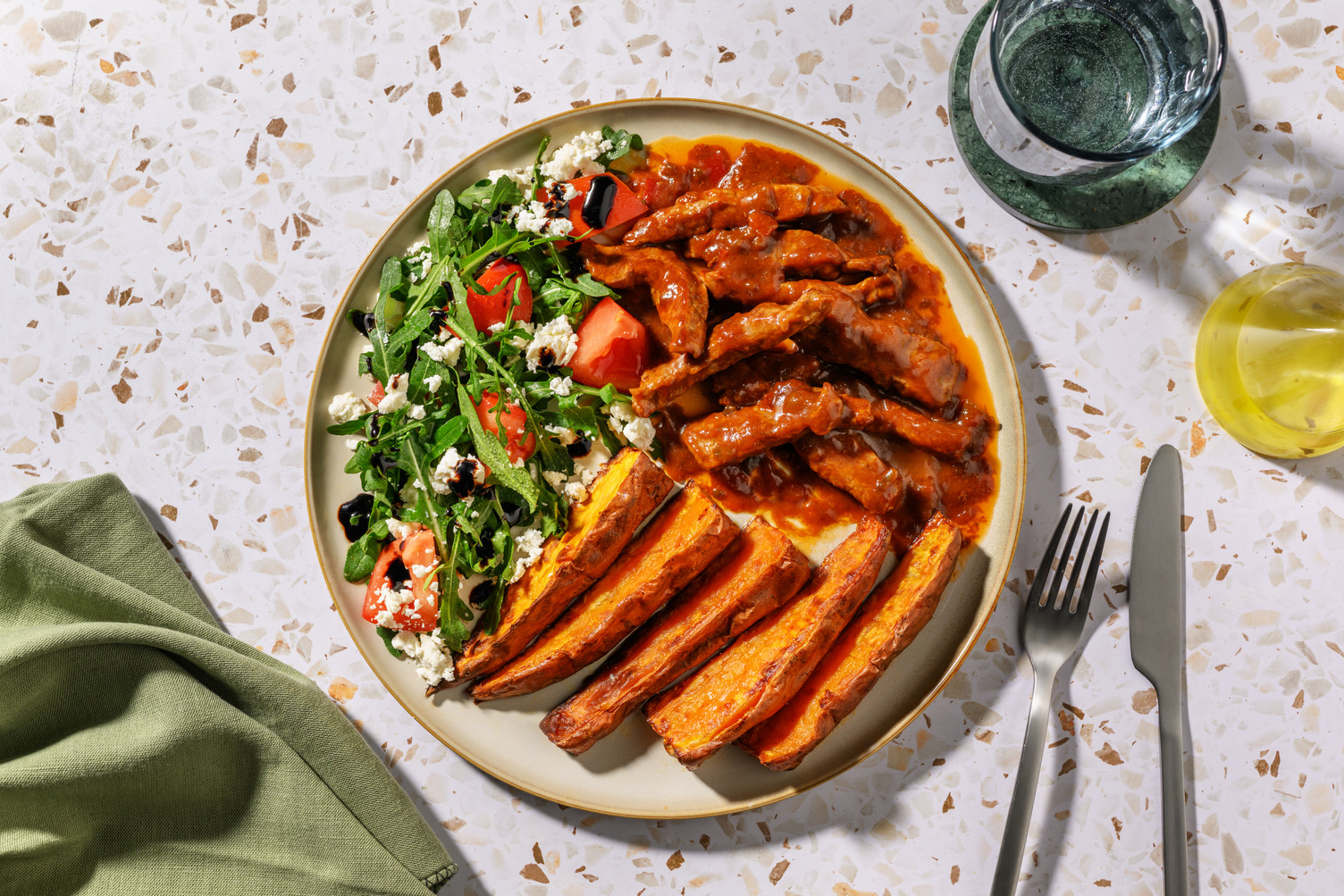 Beef Strips in Ballymaloe Relish Glaze