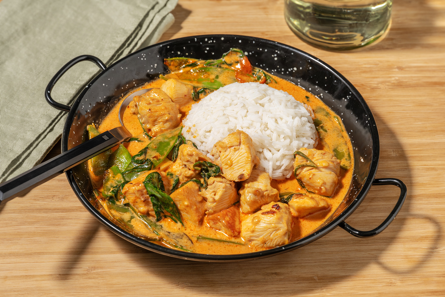 Chicken Thai Red Style Curry