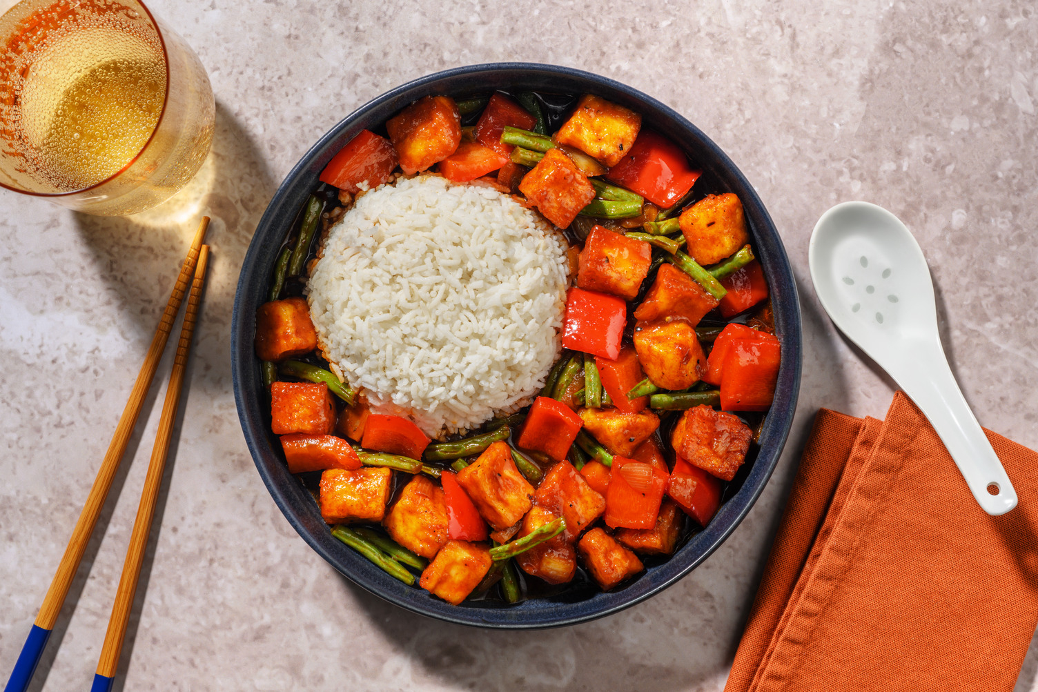 Indo Chinese Style Chilli Halloumi