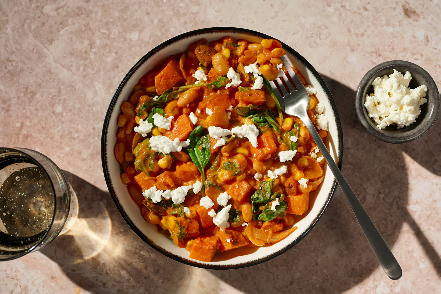 Creamy Mexican Style Spiced Chorizo Stew