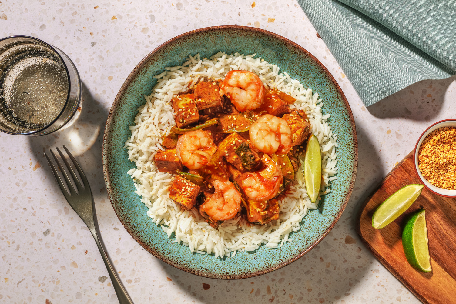 Malaysian Style Coconut King Prawn Curry