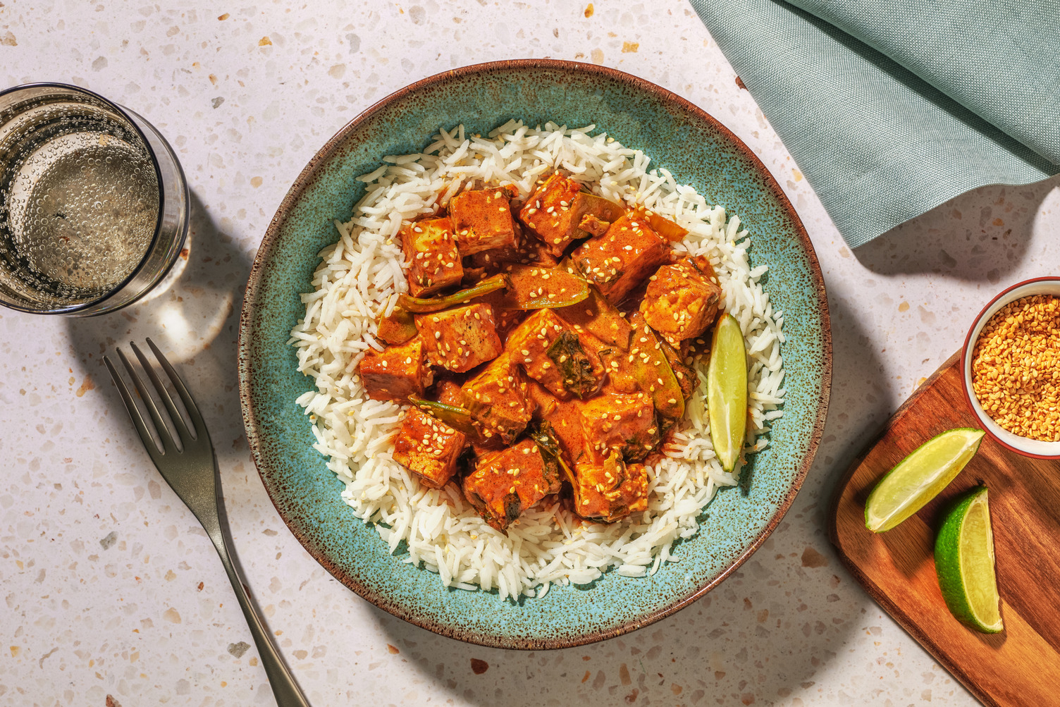 Malaysian Style Coconut Tofu Curry