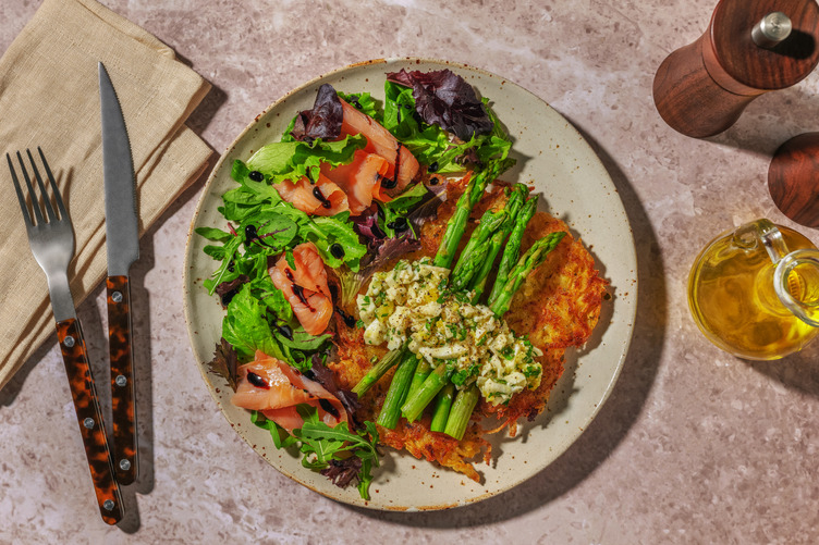 Bacon and Asparagus à la Flamande