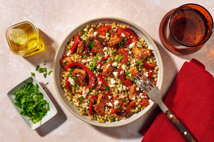 Honey Mustard Mediterranean Chicken Salad