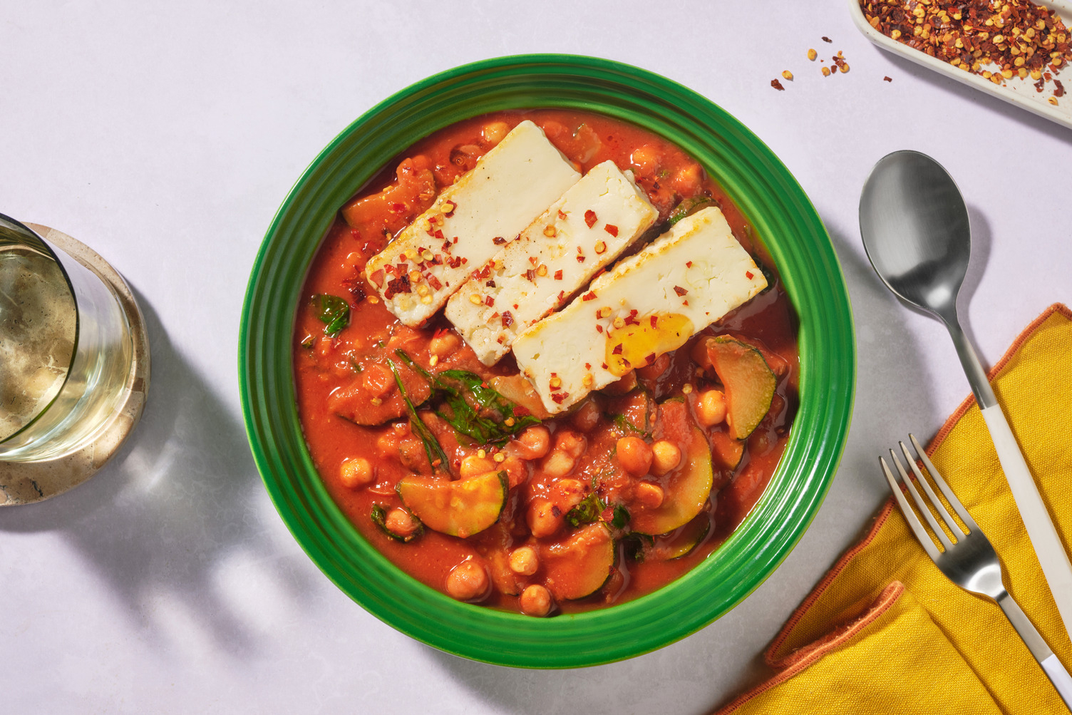 Greek Inspired Honey Glazed Halloumi 