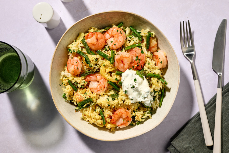 Malabari Prawn Biryani