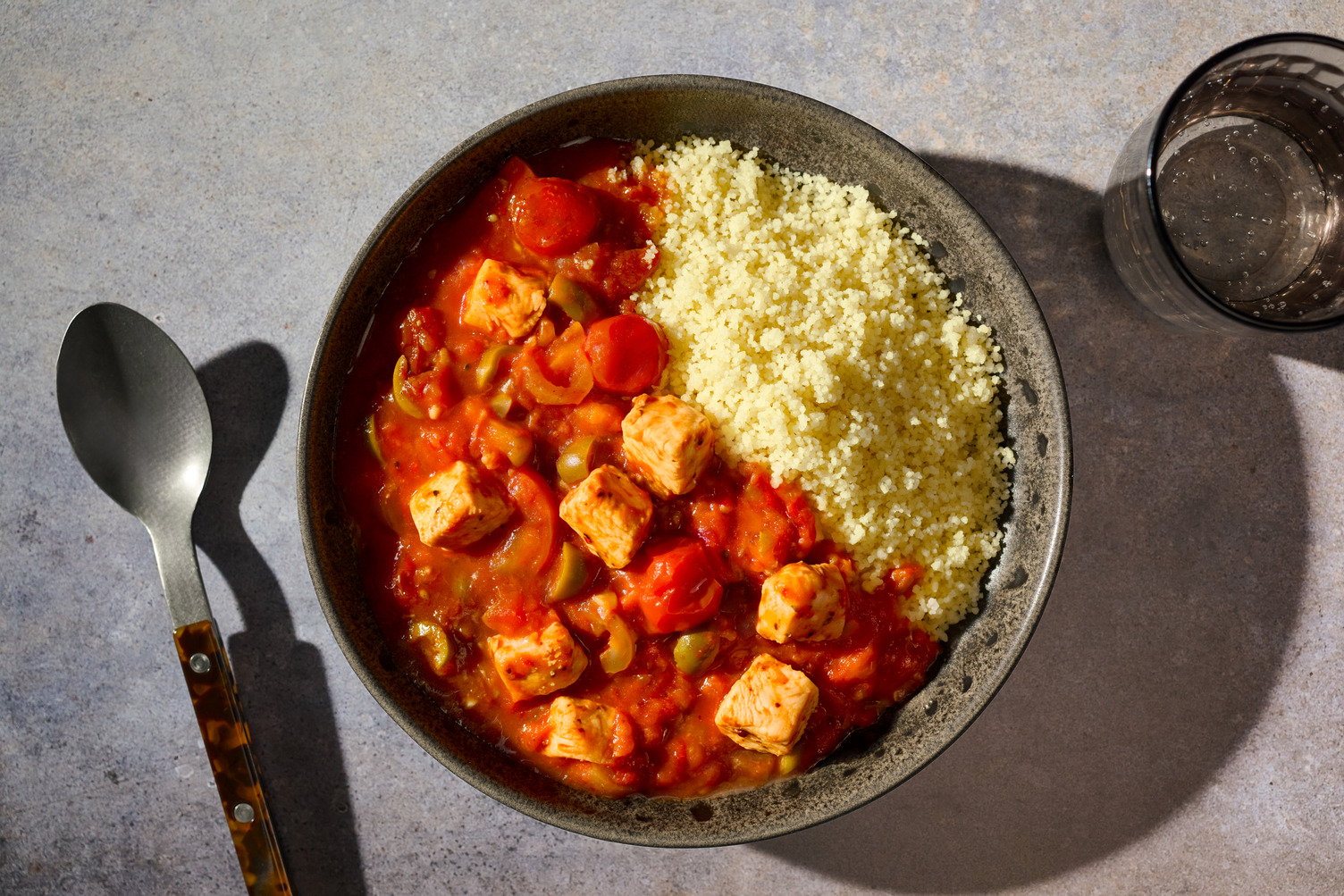 Kabkabou-style Irish Chicken with Couscous