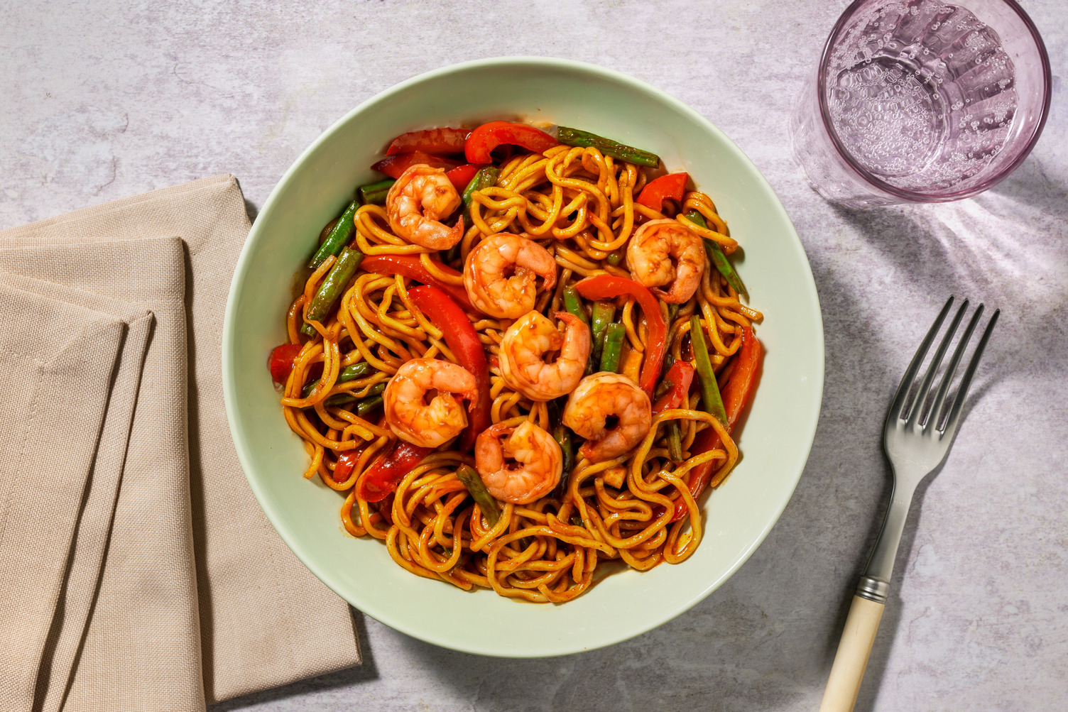 Cantonese Style Prawn Stir-Fry
