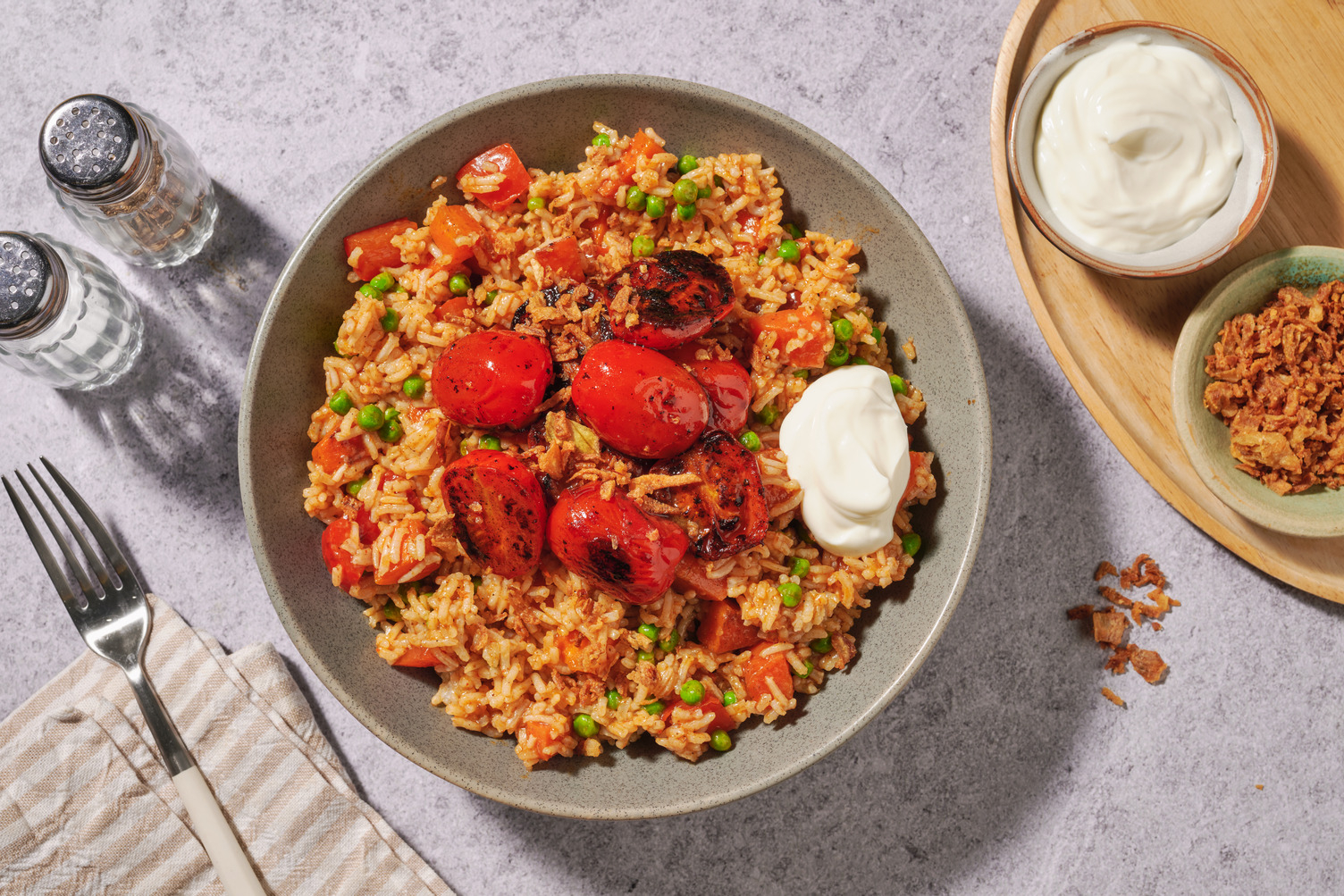 Sweet Spiced Prawn Biryani Style Rice