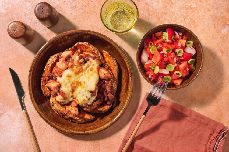 Turkey and Southwest-inspired Loaded Wedges