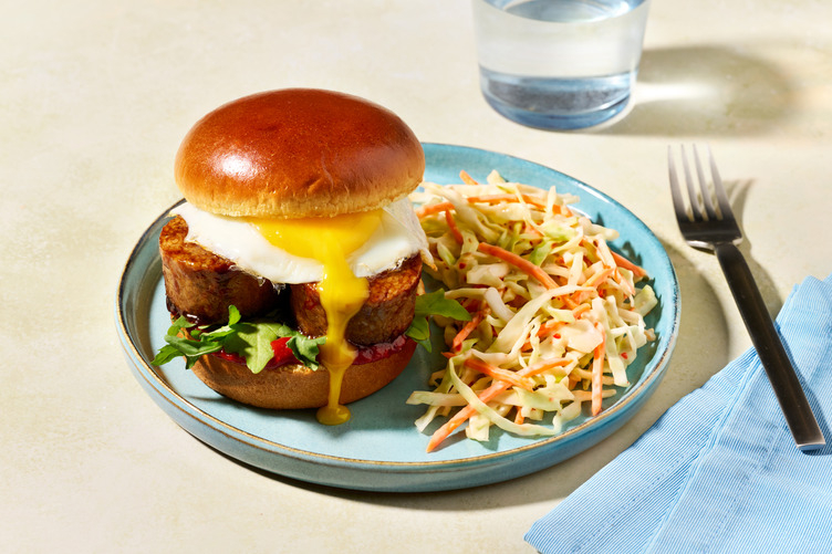 Guinness® Glazed Clonakilty Whitepudding Bap