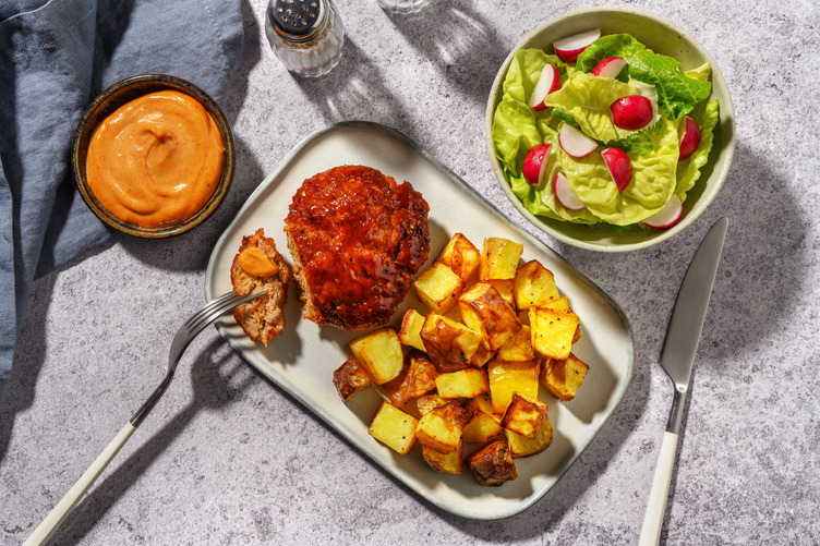 Gochujang Naked Beef and Pork Burger