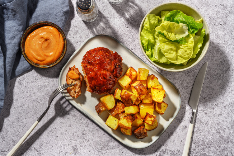 Gochujang Naked Beef and Pork Burger