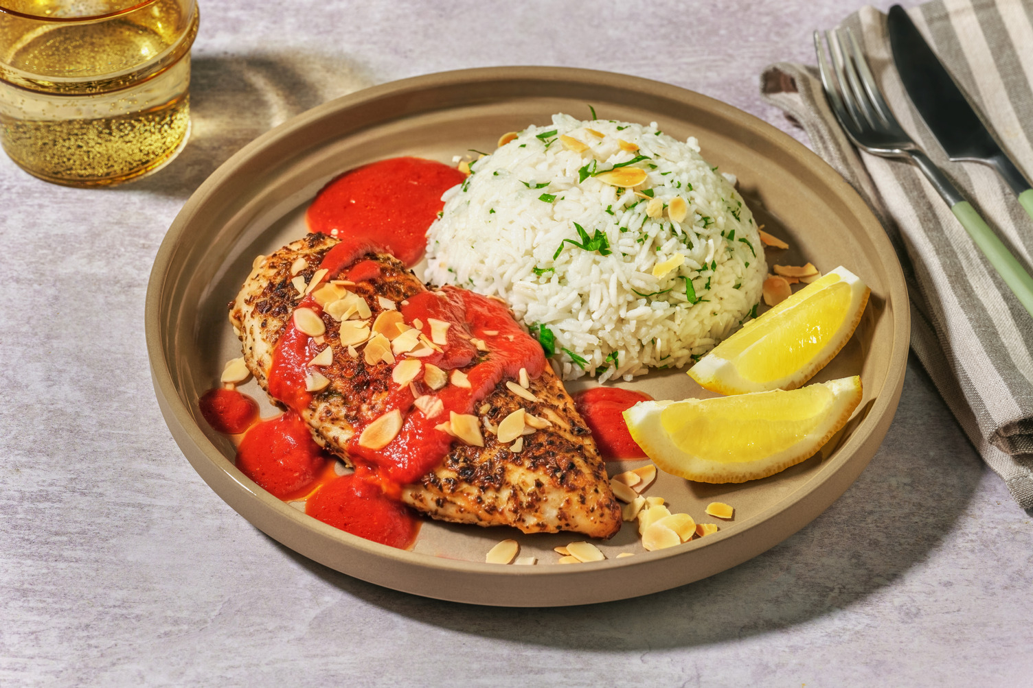 Lebanese-inspired Chicken Breast and Rice