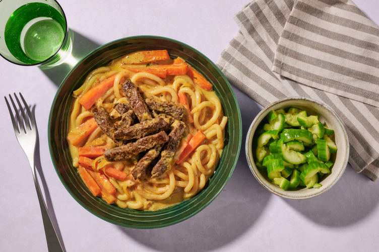 Indonesian Beef Rump Noodle Stir Fry