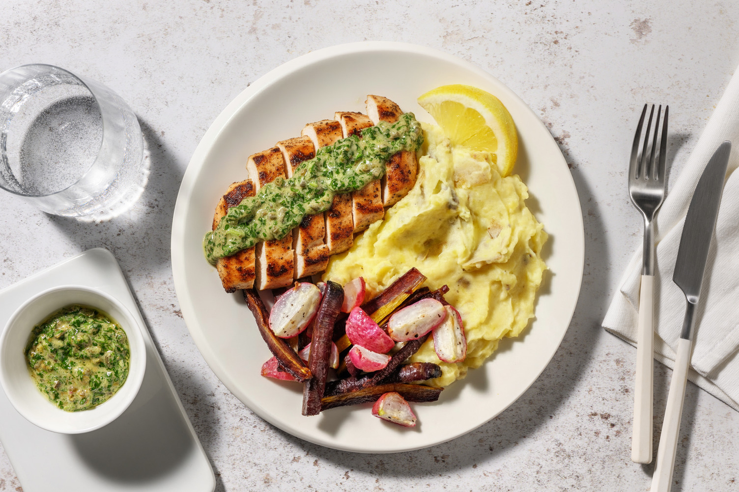 Chicken and Herby Salsa Verde