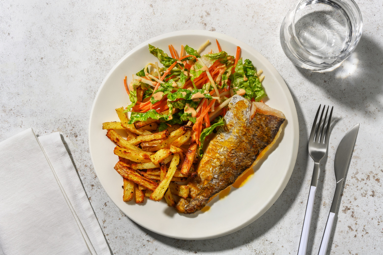 Baked Double Basa and Homemade Hot Honey Chilli Oil