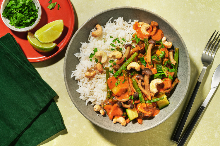 Cremiges Thai-Erdnuss-Curry