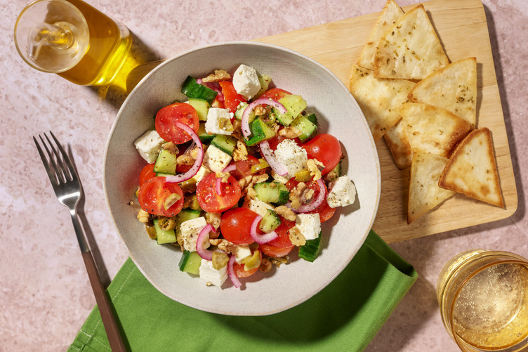  Griechischer Kirschtomatensalat