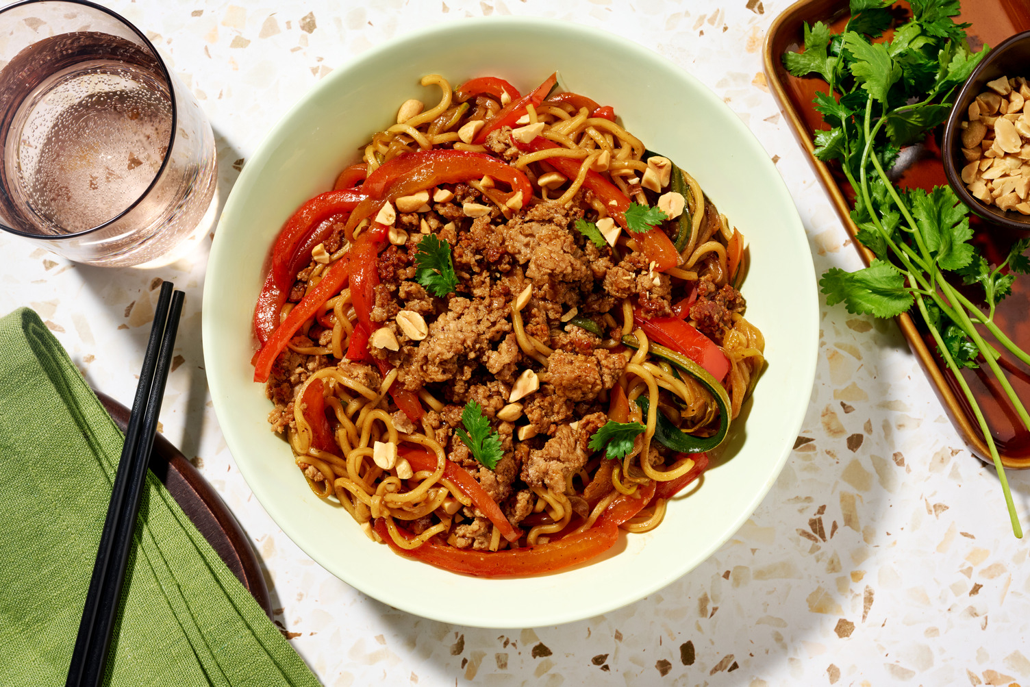 Cuisiné en 5 min. : Nouilles au poulet « char siu »