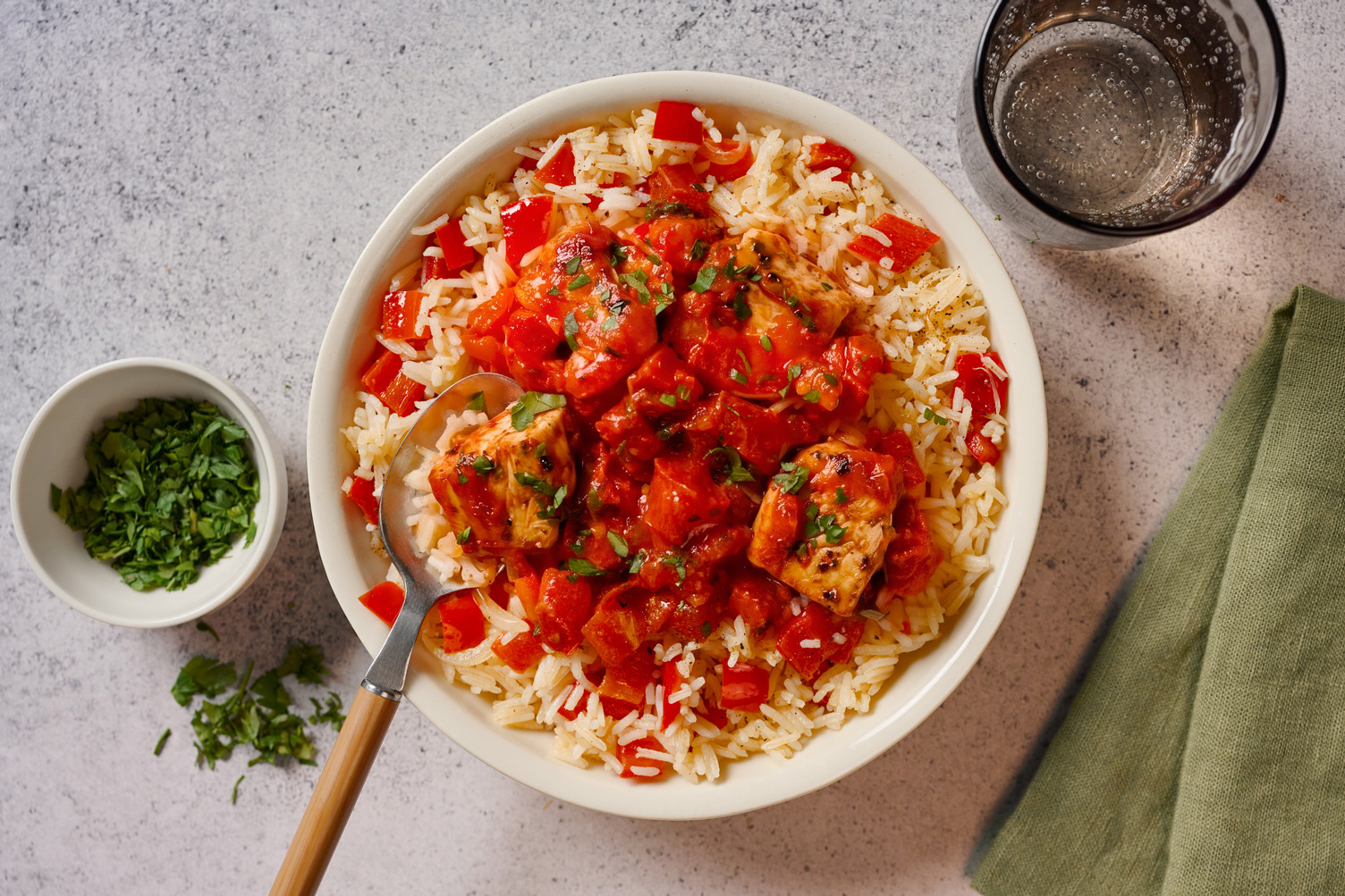 Spanische vegane Pil Pil Filetstücke