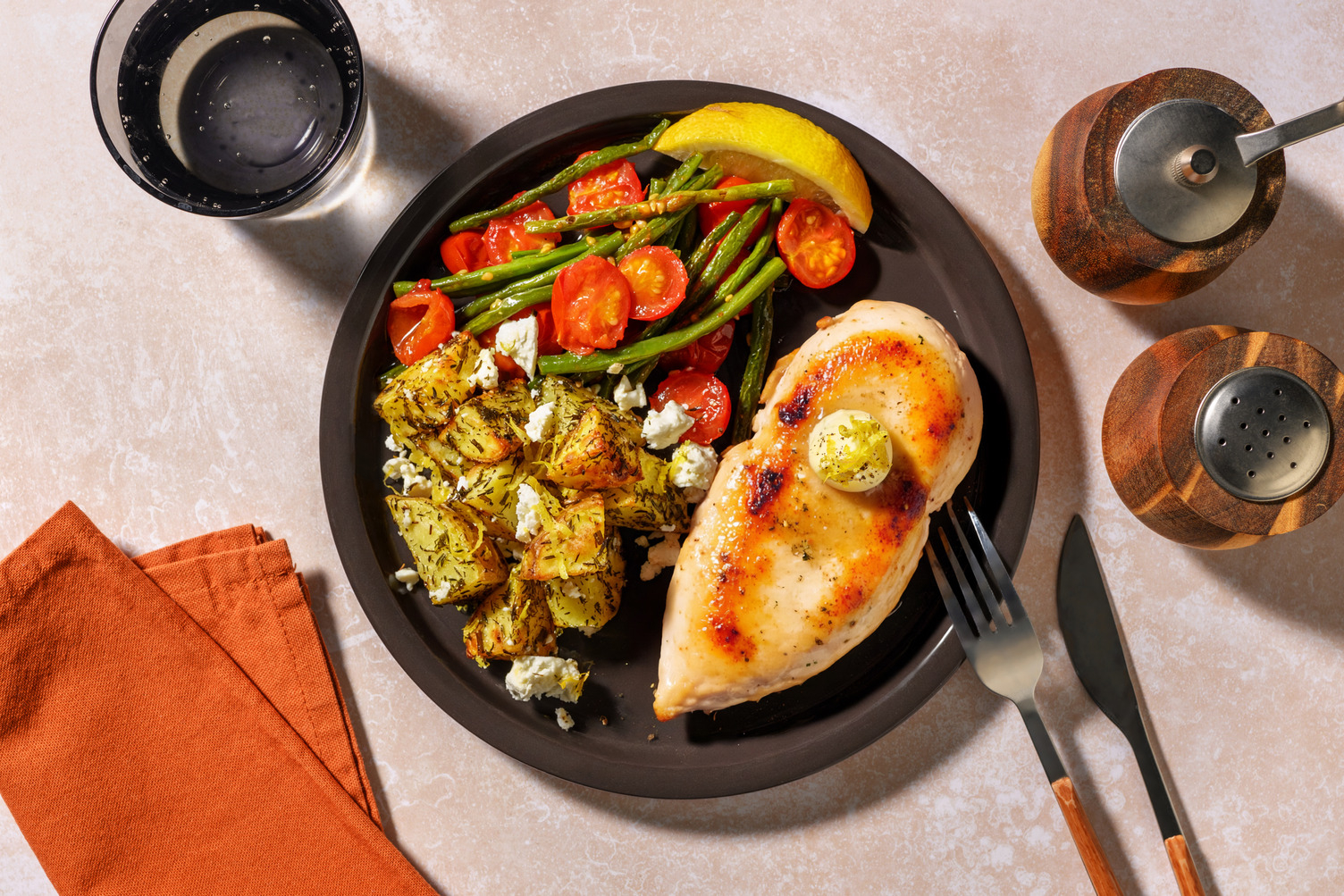 Chicken in Lemon-Garlic Butter