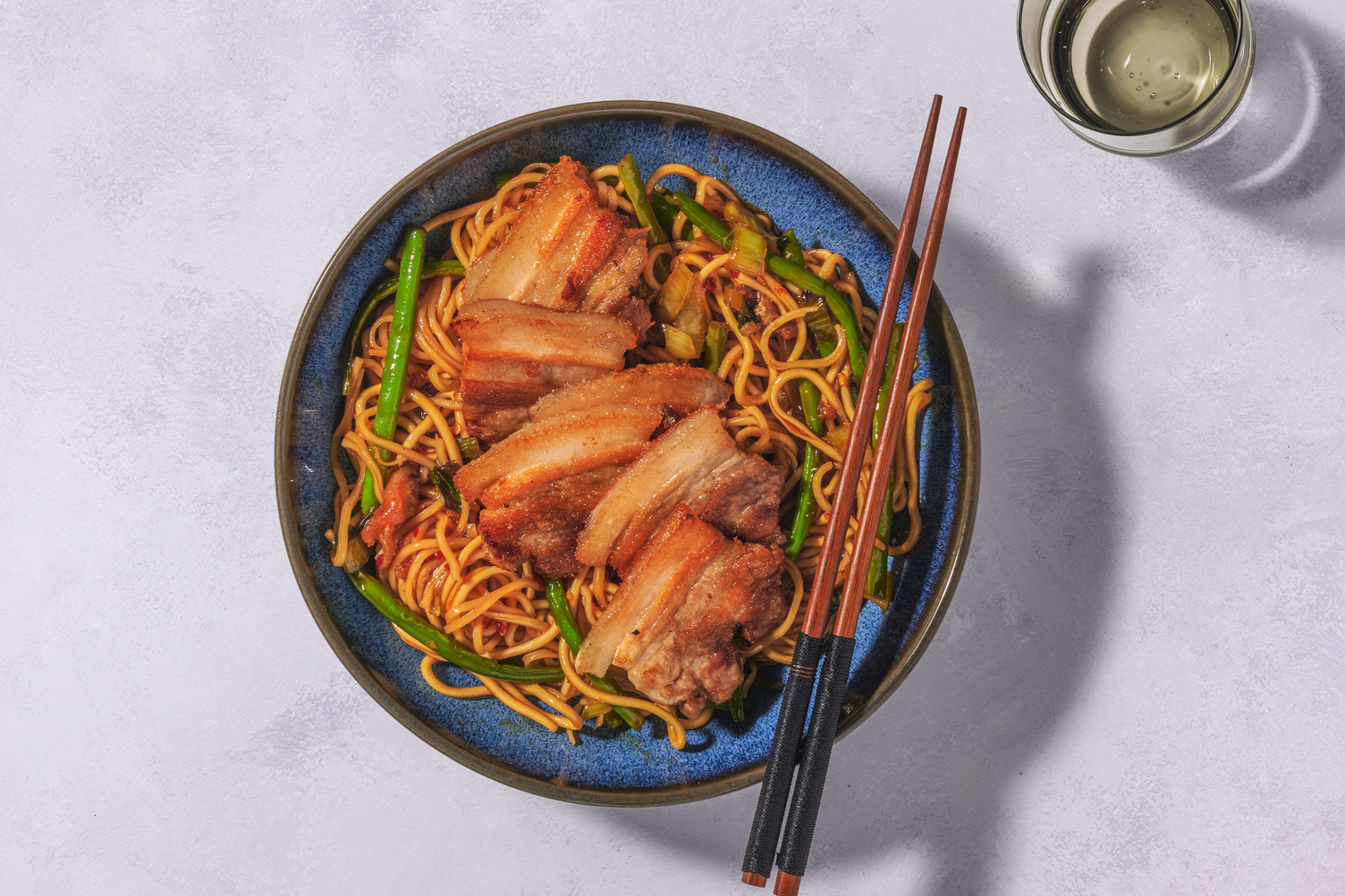 Thai Style Pork Belly Noodles
