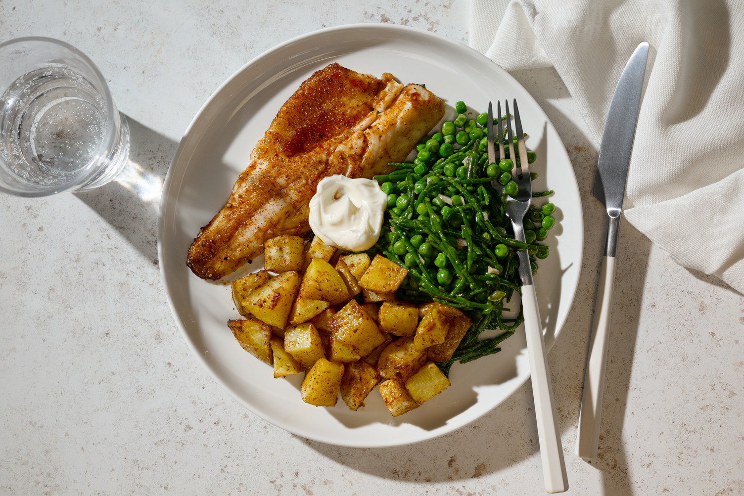 Glazed Peri Peri Rump Steak and Spiced Potatoes