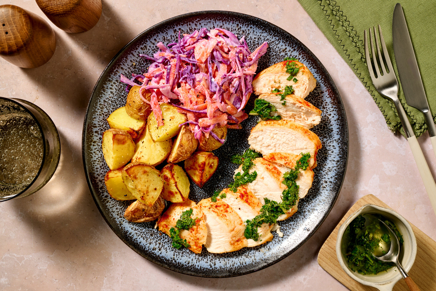 Piri Piri Pouletbrust mit Chimichurri