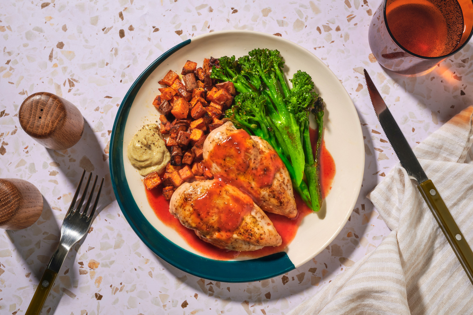 Green Chilli Curried Chicken Breast