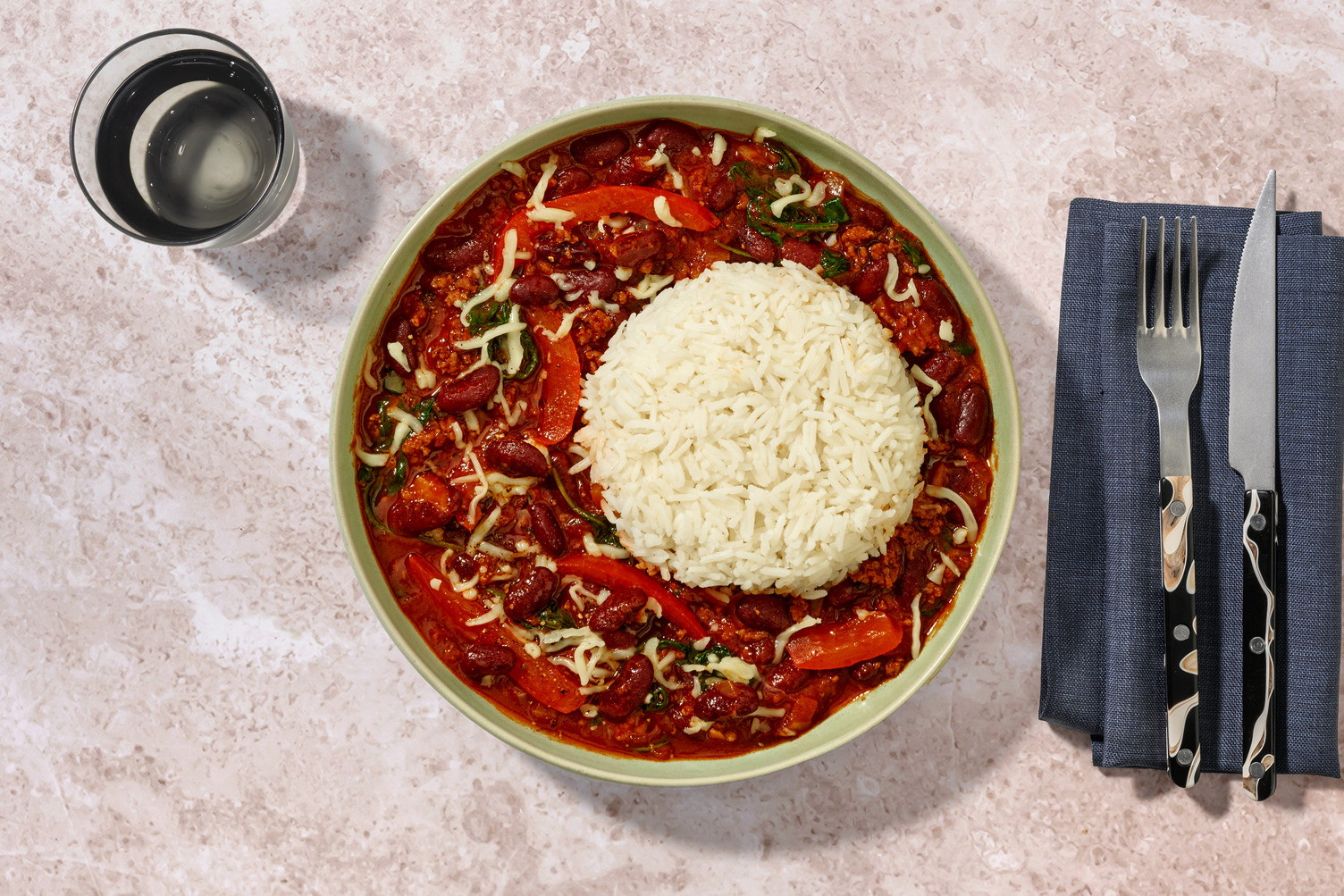 Quick Chorizo, Beef & Bean Chilli